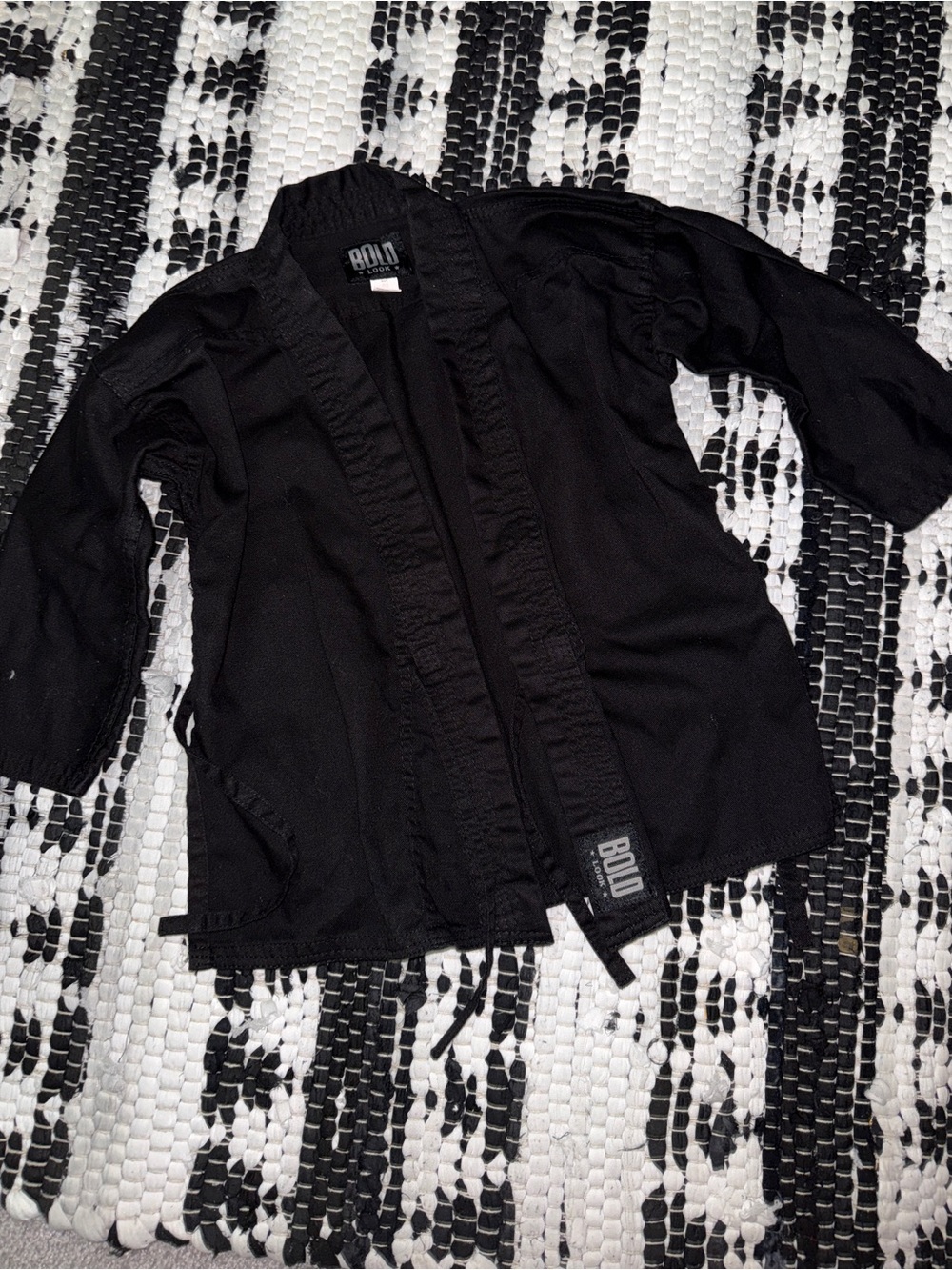 BOLD elements Kids Black Lightweight Jacket size 00
